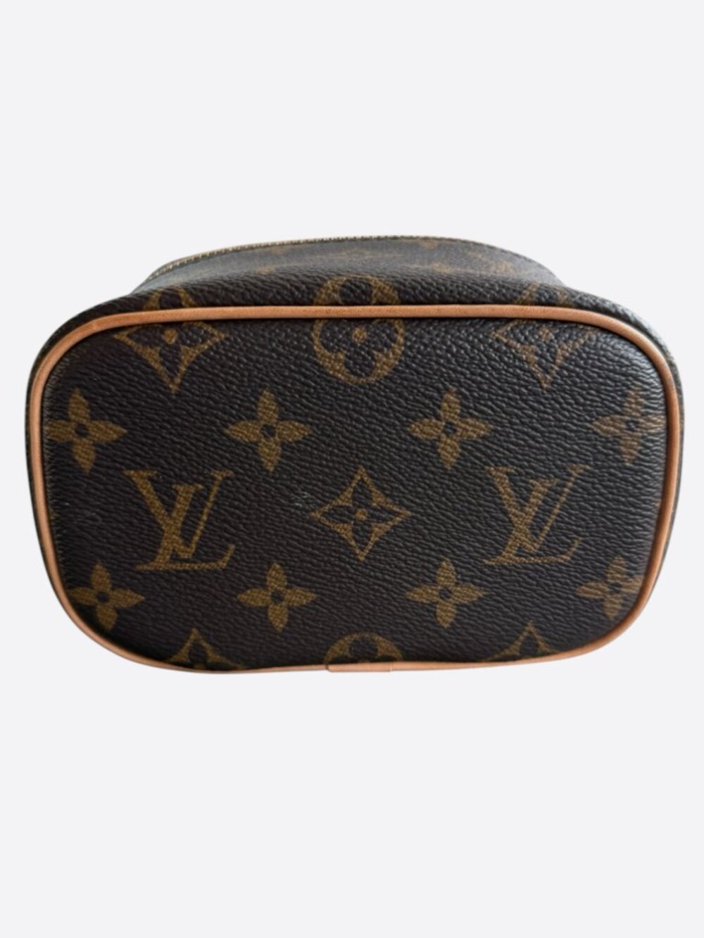 Louis Vuitton Brown Monogram Nice Nano Toiletry Pouch - Picture 6 of 8